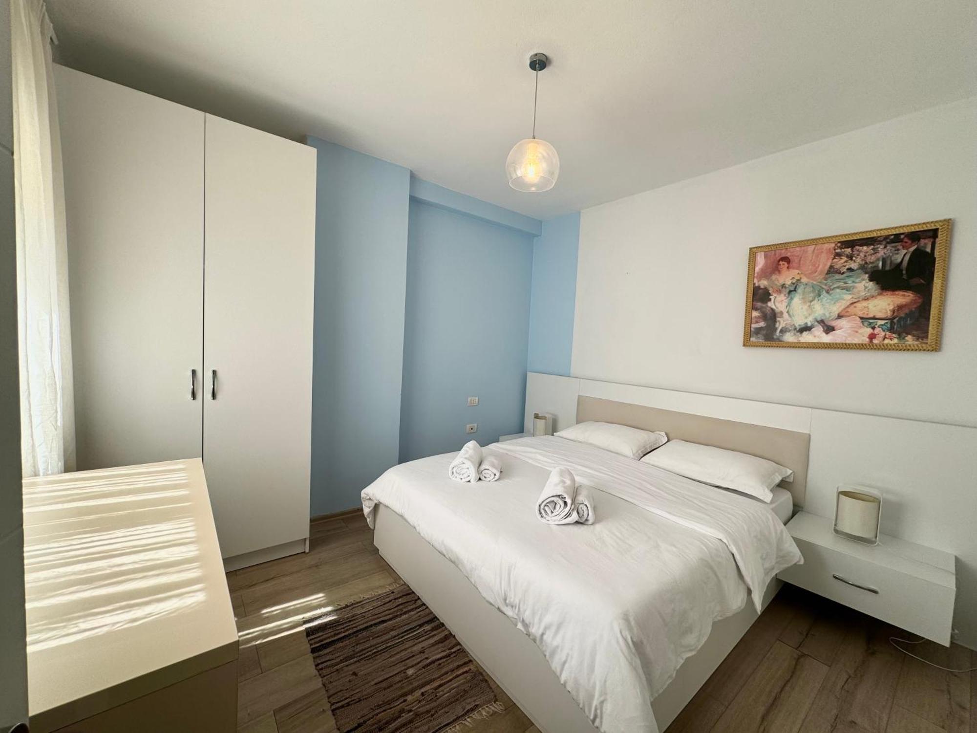 Apartment In The New Bazaar Of Tirana - Hana Blu Ngoại thất bức ảnh